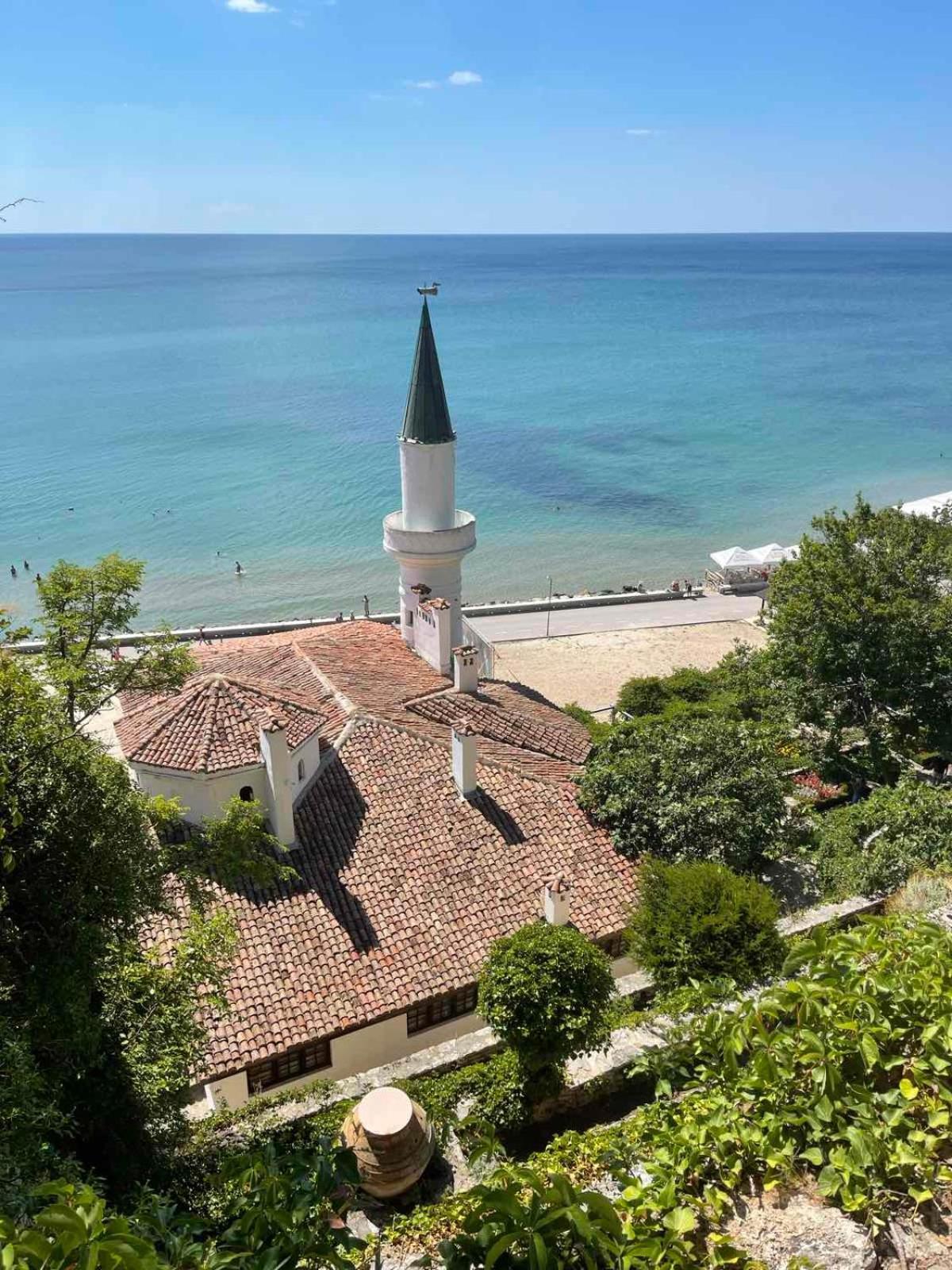 Family Hotel Morska Zvezda Balchik Exterior photo